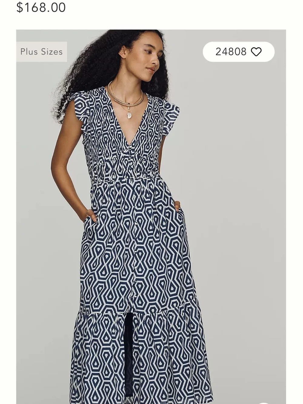 Anthropologie Peregrine Midi dress - Picture 6 of 6